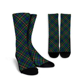 Allison Tartan Plaid Crew Socks
