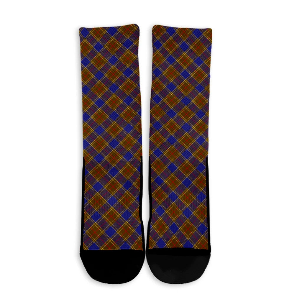 Balfour Modern Tartan Plaid Crew Socks