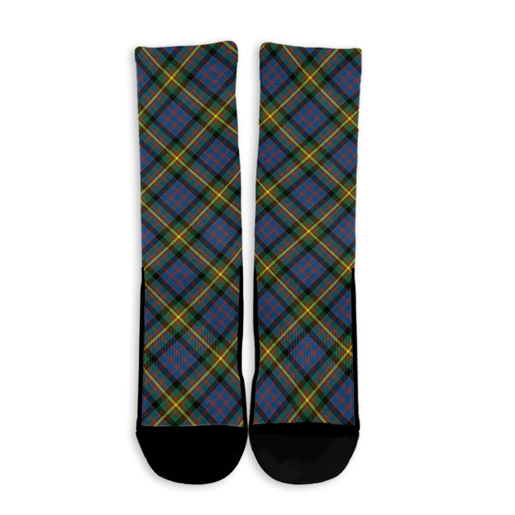 MacSporran Ancient Tartan Plaid Crew Socks