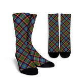 Stirling & Bannockburn District Tartan Plaid Crew Socks
