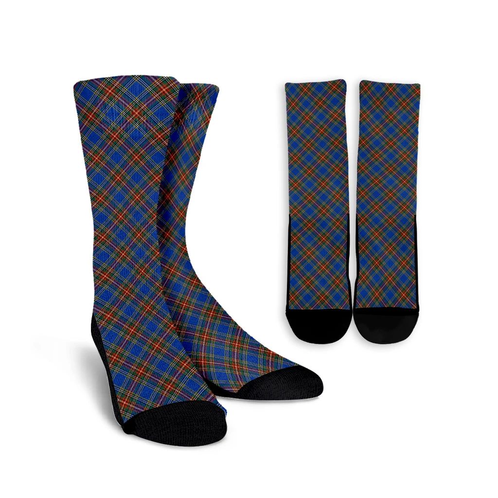 MacBeth Ancient Tartan Plaid Crew Socks