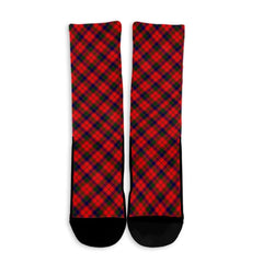 Robertson Modern Tartan Plaid Crew Socks