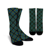 Gillies Ancient Tartan Plaid Crew Socks