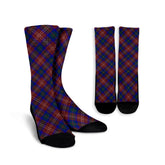 Chisholm Hunting Modern Tartan Plaid Crew Socks