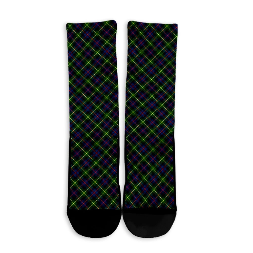 Farquharson Modern Tartan Plaid Crew Socks