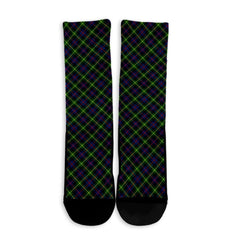 Farquharson Modern Tartan Plaid Crew Socks