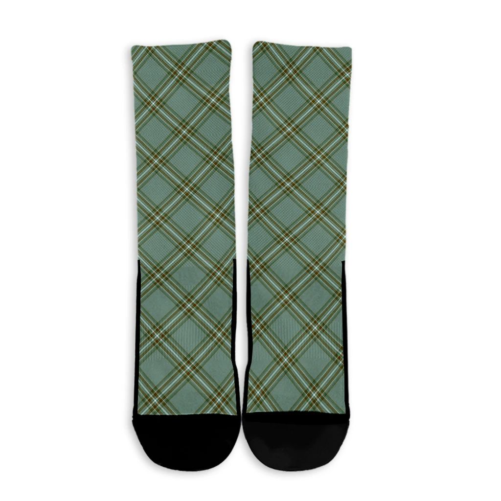 Kelly Dress Tartan Plaid Crew Socks