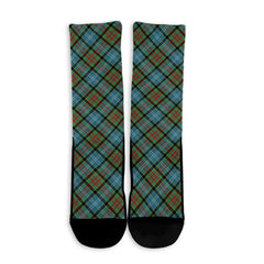 Paisley District Tartan Plaid Crew Socks
