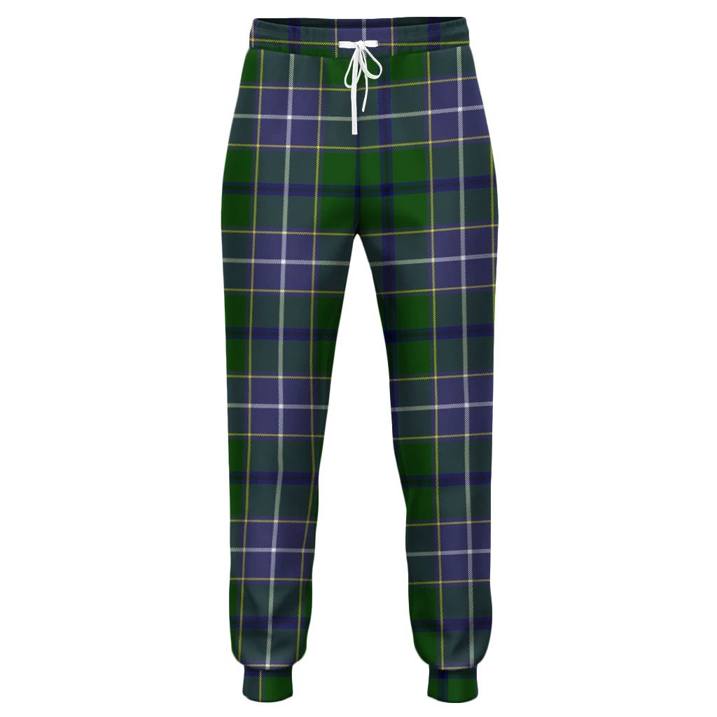 Scott Green Modern Tartan Classic Jogger Pants