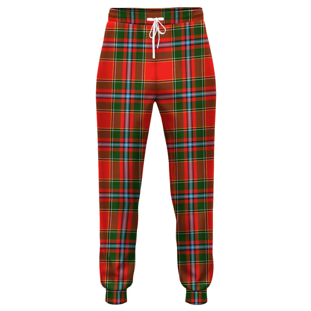 Clergy Green Tartan Classic Jogger Pants