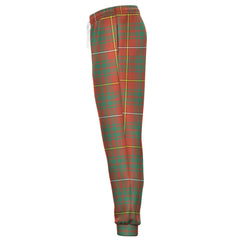 Shaw Red Modern Tartan Classic Jogger Pants