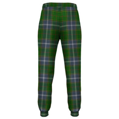 Wallace Hunting Green Tartan Classic Jogger Pants
