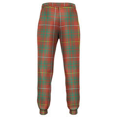Shaw Red Modern Tartan Classic Jogger Pants