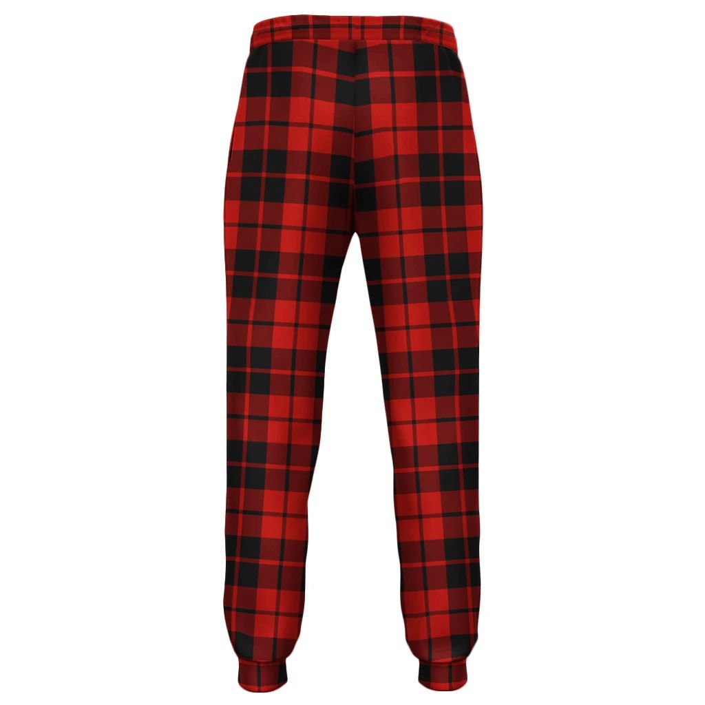 Cunningham Burgundy Dancers Tartan Classic Jogger Pants