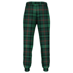 Menzies Black & White Modern Tartan Classic Jogger Pants