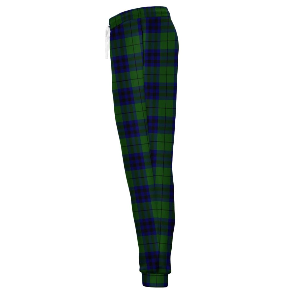 Gray Tartan Classic Jogger Pants