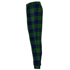 Gray Tartan Classic Jogger Pants