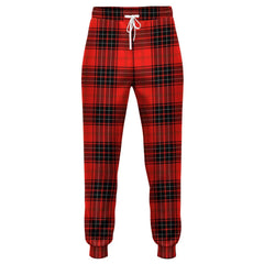 Scott Black & White Modern Tartan Classic Jogger Pants