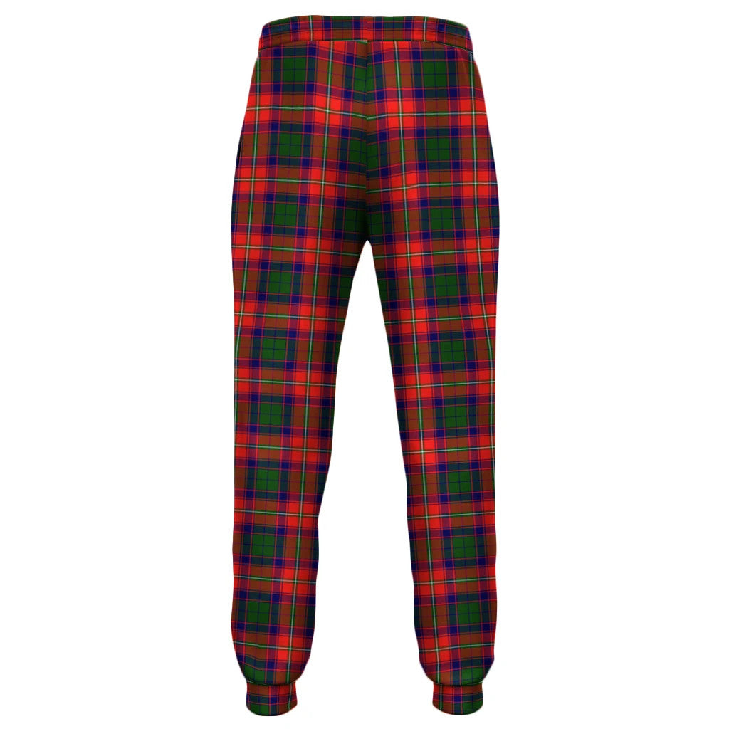 Menzies Green Modern Tartan Classic Jogger Pants