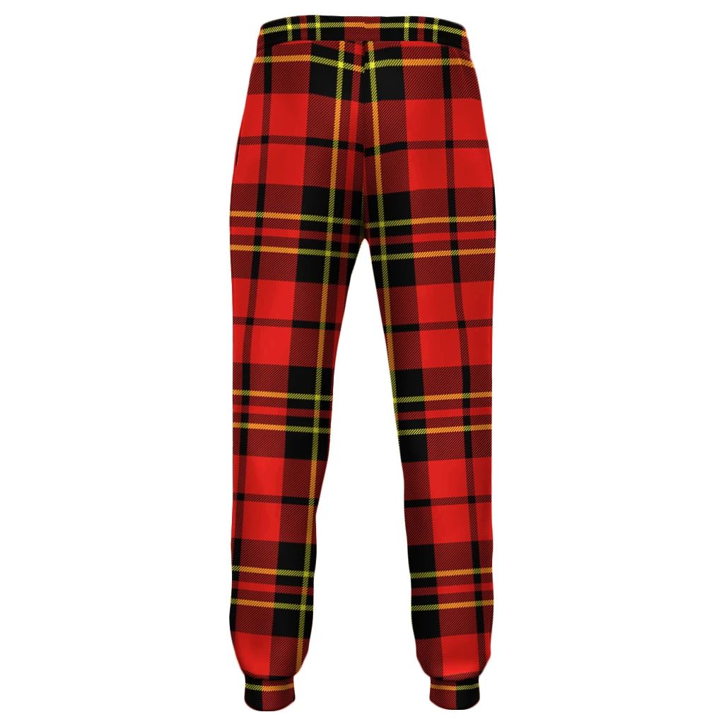 Shaw Green Modern Tartan Classic Jogger Pants