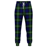 Douglas Grey Modern Tartan Classic Jogger Pants