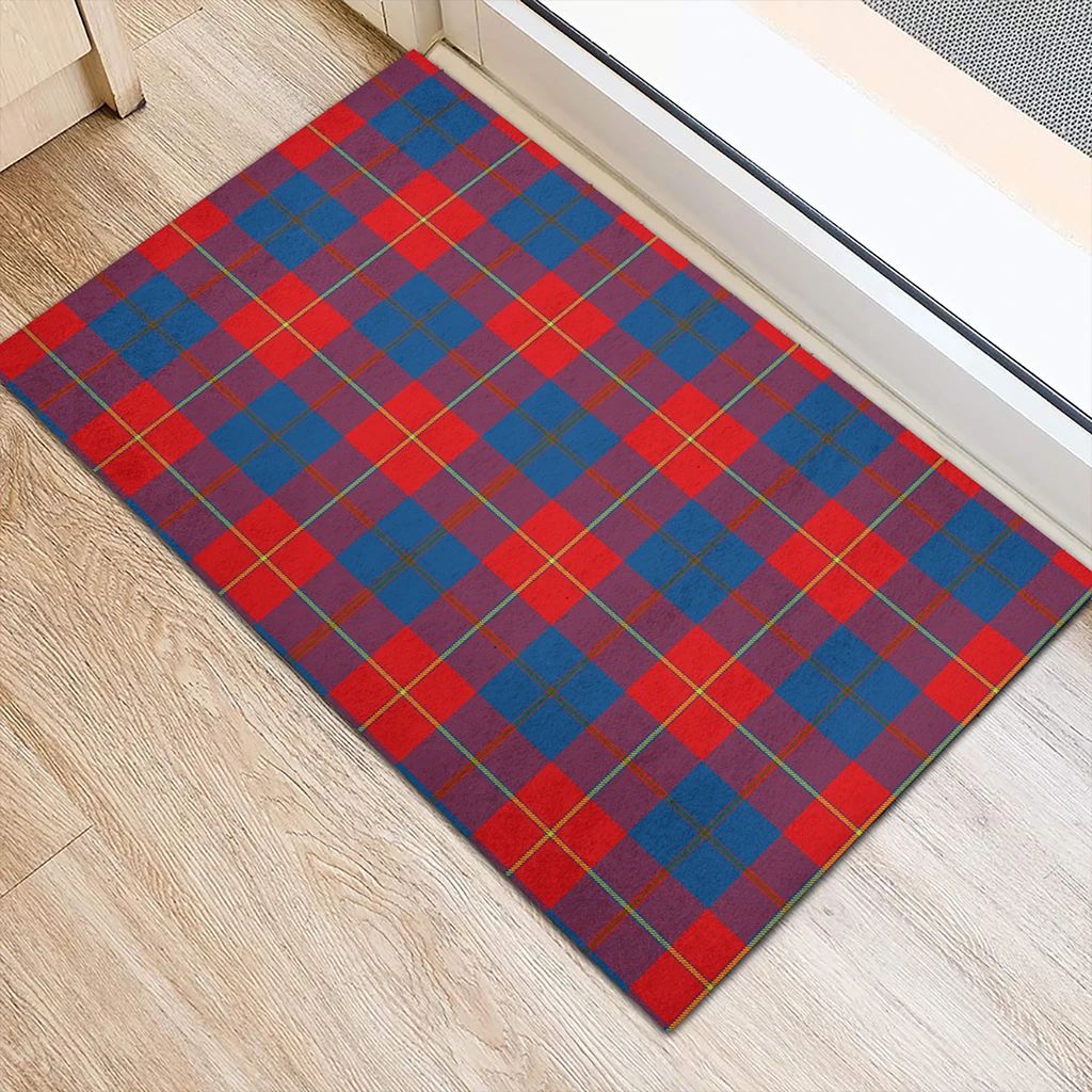 Galloway Red Tartan Classic Door Mat