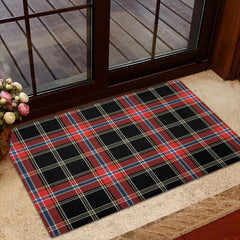 Norwegian Night Tartan Classic Door Mat