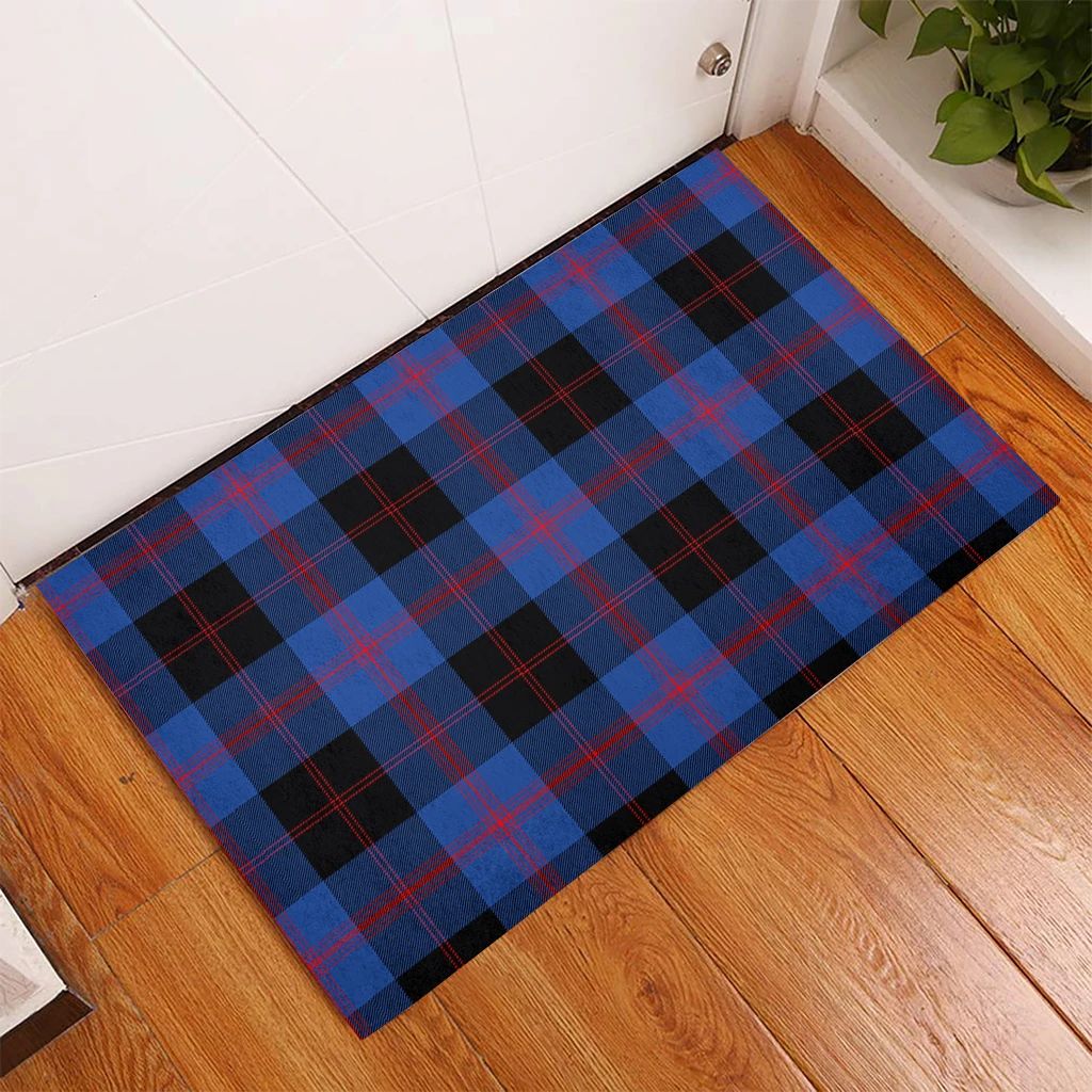 Angus Modern Tartan Classic Door Mat