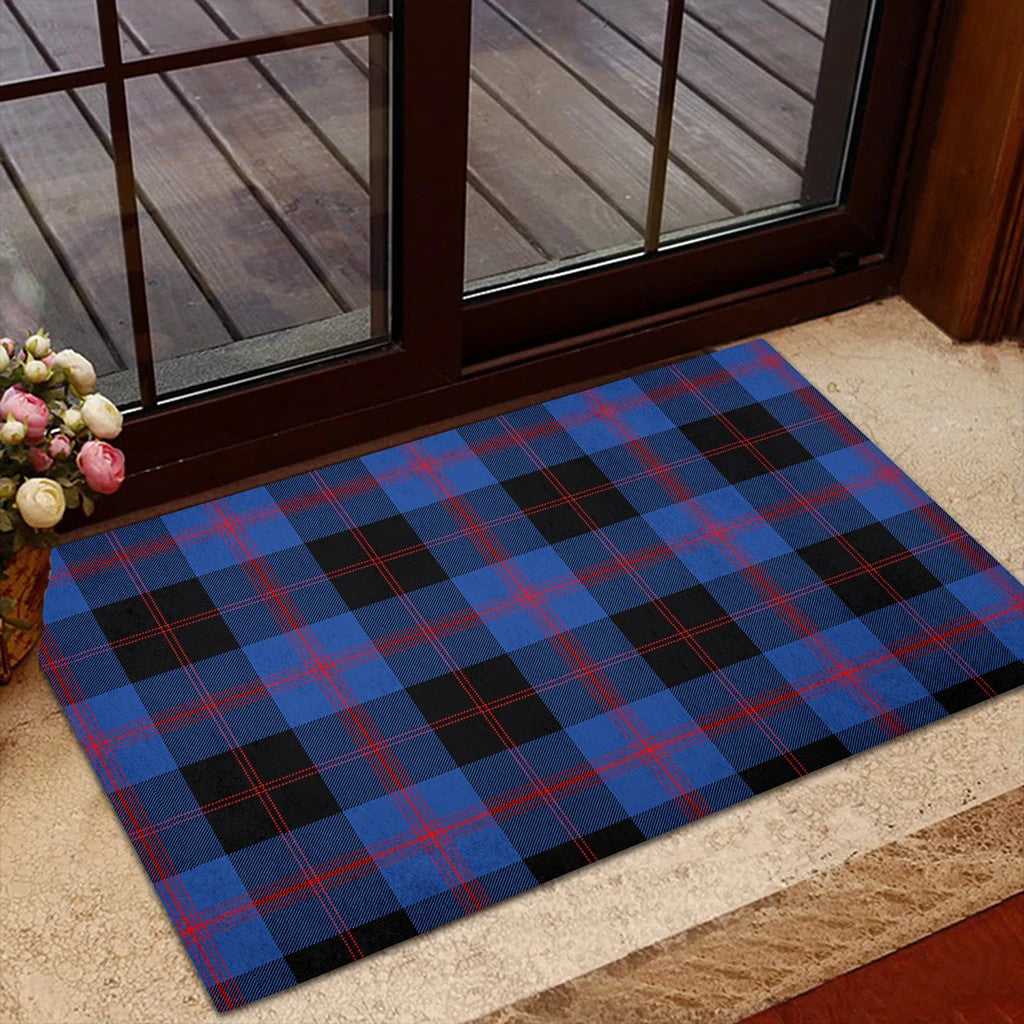 Angus Modern Tartan Classic Door Mat