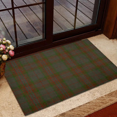 Gray Tartan Classic Door Mat