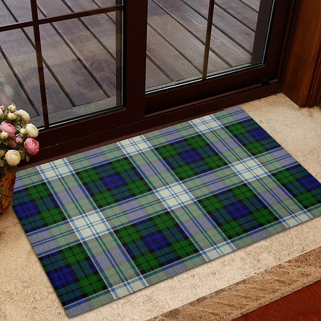 Blackwatch Dress Modern Tartan Classic Door Mat