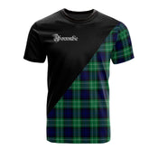 Abercrombie Tartan T-Shirt Military Logo Style