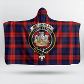 Stewart of Appin Ancient Tartan Crest Hooded Blanket