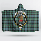 MacIntyre Modern Tartan Crest Hooded Blanket