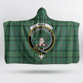MacRae Ancient Tartan Crest Hooded Blanket