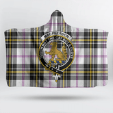 MacDonald of the Isles Hunting Modern Tartan Crest Hooded Blanket