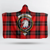 MacNeill of Barra Modern Tartan Crest Hooded Blanket