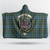 MacMillan Clan Tartan Crest Hooded Blanket