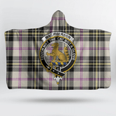 MacDonald of the Isles Hunting Ancient Tartan Crest Hooded Blanket