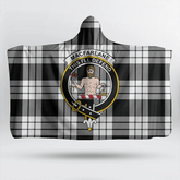 Robertson Hunting Ancient Tartan Crest Hooded Blanket