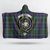 Paisley District Tartan Crest Hooded Blanket