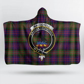 Ralston Tartan Crest Hooded Blanket