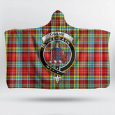 MacLeod of Raasay Tartan Crest Hooded Blanket
