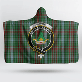 Gayre Tartan Crest Hooded Blanket