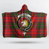 Morrison Modern Tartan Crest Hooded Blanket