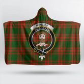 MacKay Modern Tartan Crest Hooded Blanket