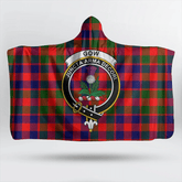 Gow Modern Tartan Crest Hooded Blanket