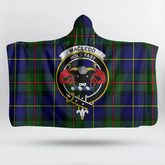 Tennant Tartan Crest Hooded Blanket