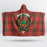 Grant Weathered Tartan Crest Hooded Blanket