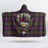 MacDonald Modern Tartan Crest Hooded Blanket